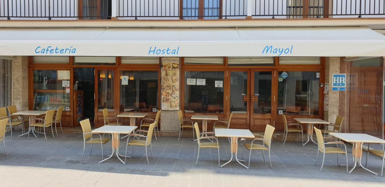 Hostal Mayol Santa Eularia des Riu Exteriér fotografie